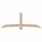 Ekena Millwork Bellingham Smooth Timber Gable Bracket, Douglas Fir, 84"W x 31"H x 5 1/2"D x 5 1/2"F, 9/12 Pitch GBW084X31X0606BEL00SDF - alternate 1
